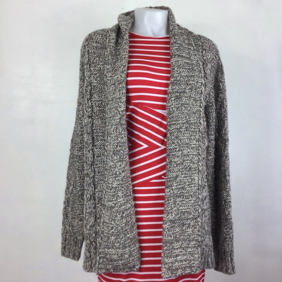 Lineamaglia Wool/Alpaca Open Front Cardigan Small - Picture 4 of 7